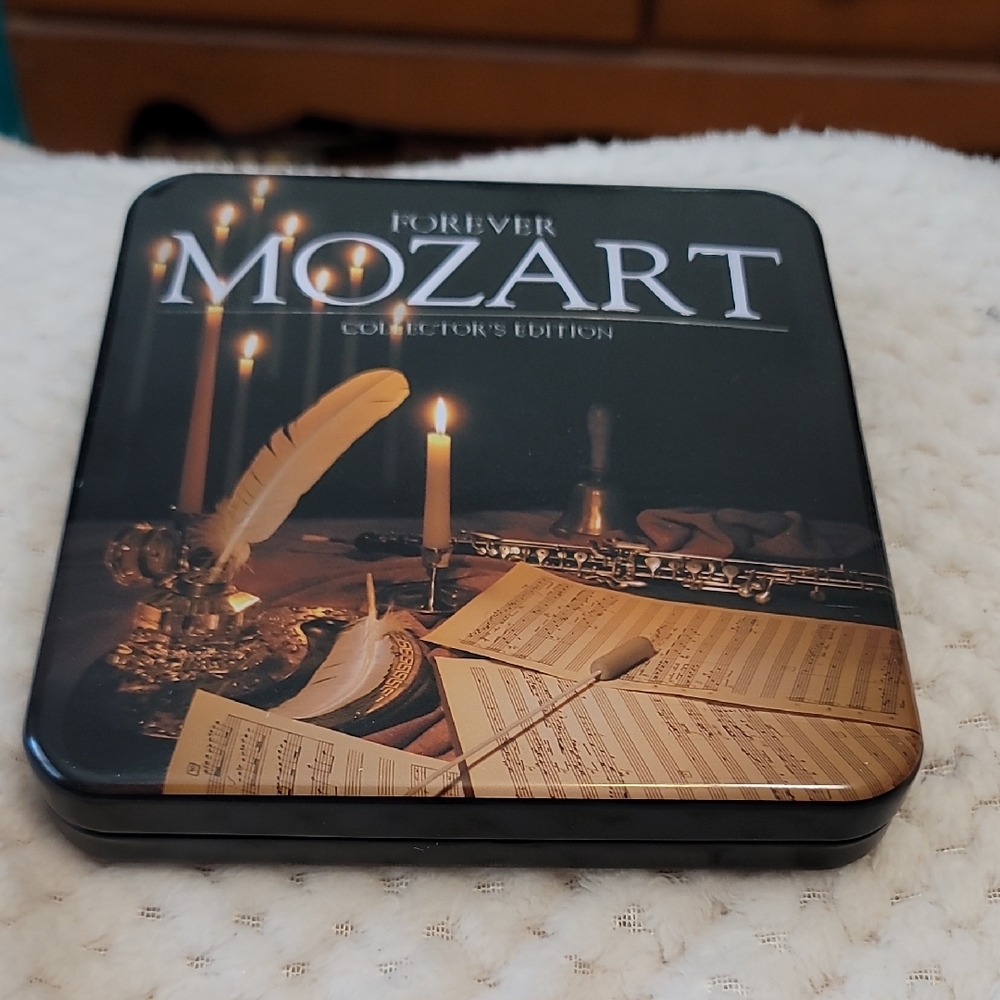 Forever Mozart Collector's Edition Tin Box - Black